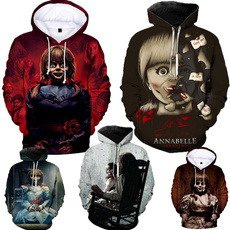 horrorhoodie, 3D hoodies, halloween hoody, Fashion