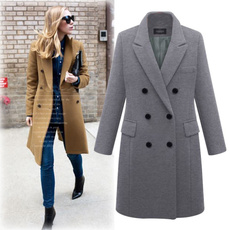 woolen, woolen coat, Plus Size, Blazer