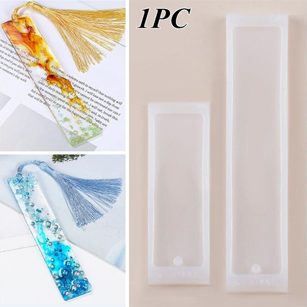 Transparent Silicone Resin Bookmark  Mould Mold Jewelry Making DIY Crafts 1PC