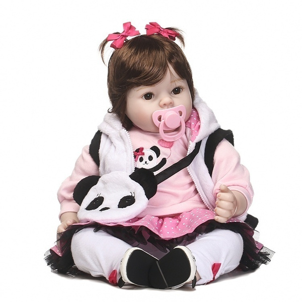 50cm Silicone Super Baby Lifelike Toddler Baby Doll Newbornbabydoll Roupas De Bebe Bebe Reborn Bonecas Reborn Silicone Wish