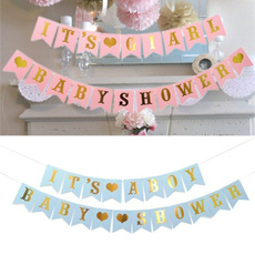 Pastels, babyshowerdecoration, Garland, itsaboybunting