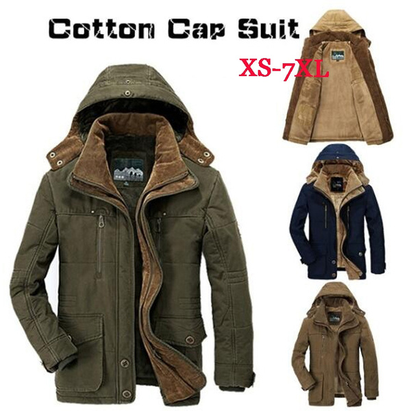 2023 Men's Winter Jackets Mens Thicken Patchwork Outwear Coats Male Fleece  Hooded Parkas Thermal Warm Plus Size 5xl | Fruugo BH