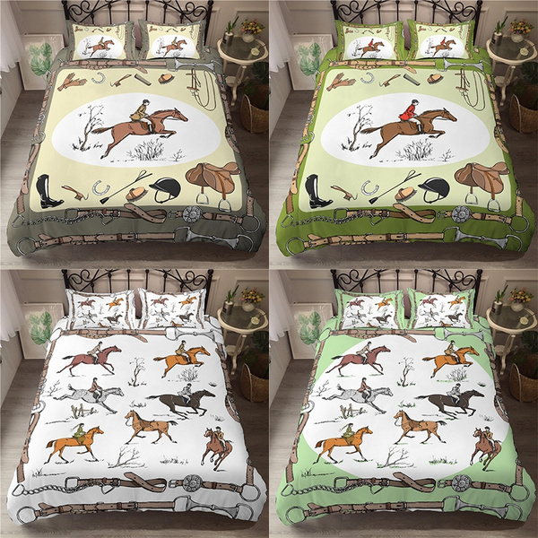 equestrian duvet cover