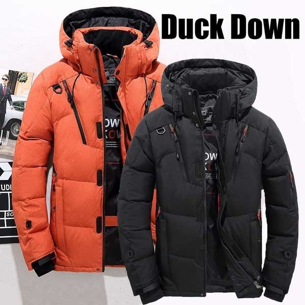 duck down winter jacket