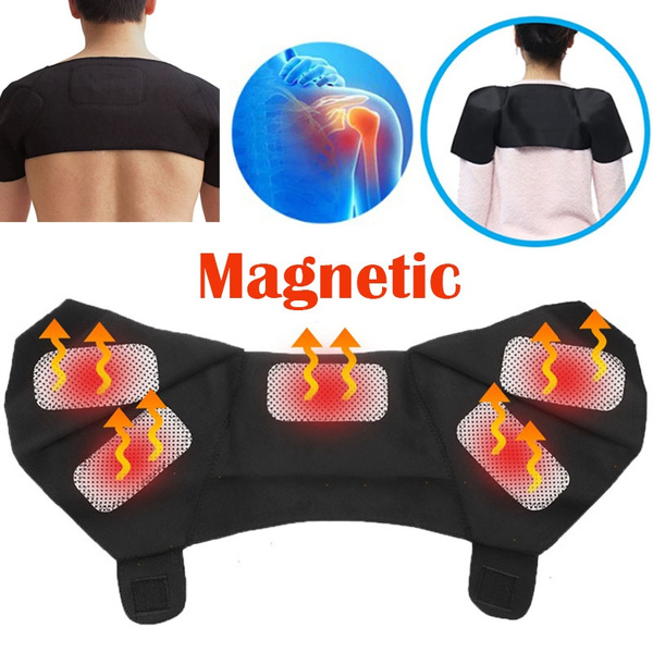 SHOULDER PAD BELT MAGNETIC THERAPY THERMAL SELF-HEATING SUPPORT KINDLY 