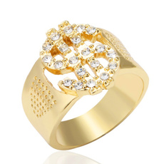 men_rings, Fashion, wedding ring, gold