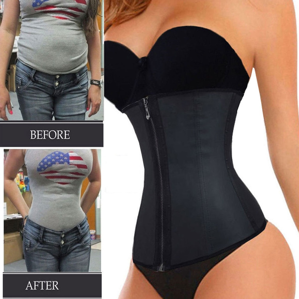 body shaping corset before and after