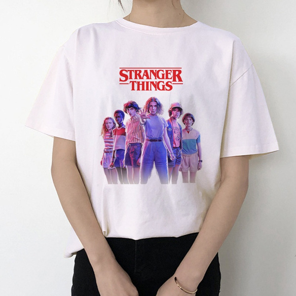 stranger things t shirt womens