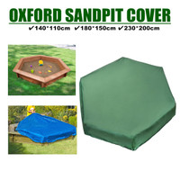 dDanke Green Sandbox Covers with Drawstring as Sandpit Cover Pool Cover 95/% UV Protection Dustproof Waterproof 150X150X20cm