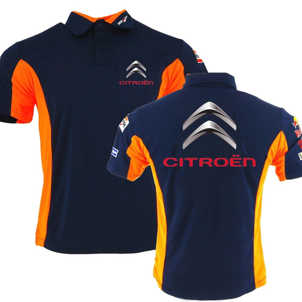 Citroen Car Polo Shirt Motorcycle Motorbike Motocross Sports Clothes Riding Outdoor Citroen Logo T shirt