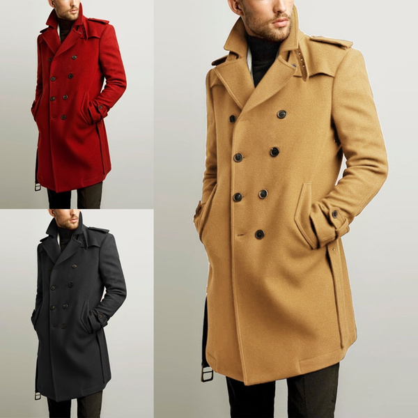 plus size winter trench coats