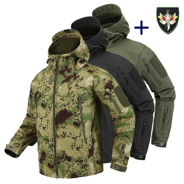 V4 Military Soft Shell Tactical Jacket Outdoor Sports Hiking Hunting ...