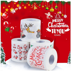 Funny, Bathroom Accessories, Towels, Christmas