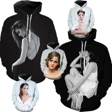 3D hoodies, Fashion, emmawatsonhoodie, Hoodies