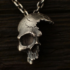 Steel, Party Necklace, skullnecklace, Fashion