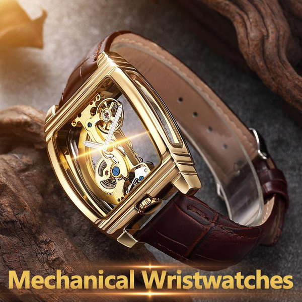 La Montre M canique Automatique D hommes De Montre De Steampunk