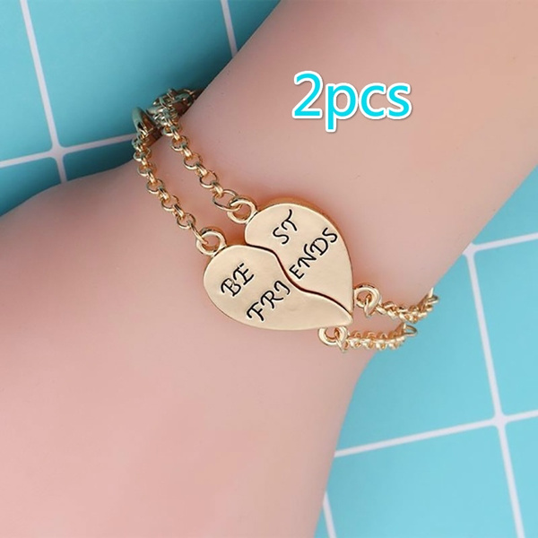 Amazon.com: DOYYCA Friendship Bracelets Matching Yin Yang Best Friend  Bracelet Gifts for 2 Girls Women BFF (Blue Pink): Clothing, Shoes & Jewelry
