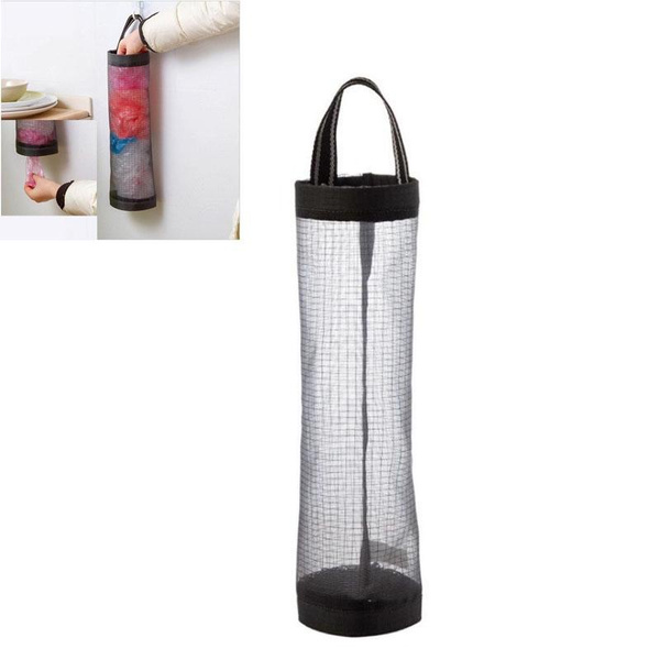 NEW Plastic Bag Dispenser Kitchen Bags Storage Holder Keeper 4 Colour