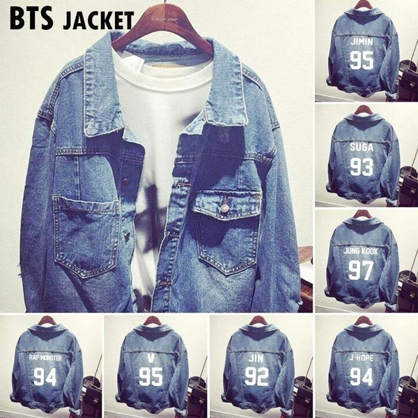 BTS, Jackets & Coats, Bts Denim Jacket