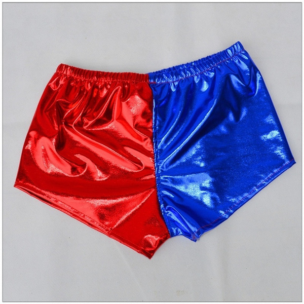 Original Harley Quinn shorts Suicide Squad Sequin Hot Pants Cosplay Panty  Birthday Party Wedding Halloween Harley Quinn Costume Shiny Disco