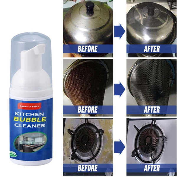 1 Pc 30ml Home All Purpose Cleaning Bubble Spray Multi Purpose Foam Kitchen Grease Cleaner Wish