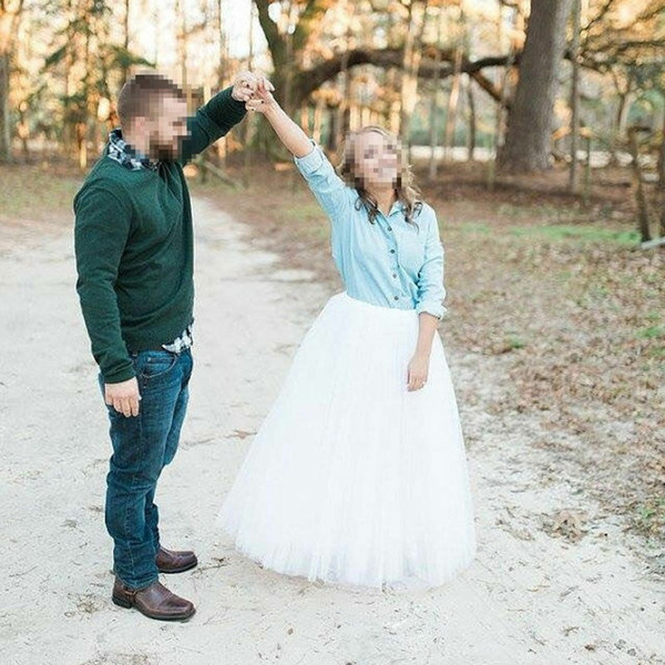 White tulle hotsell skirt plus