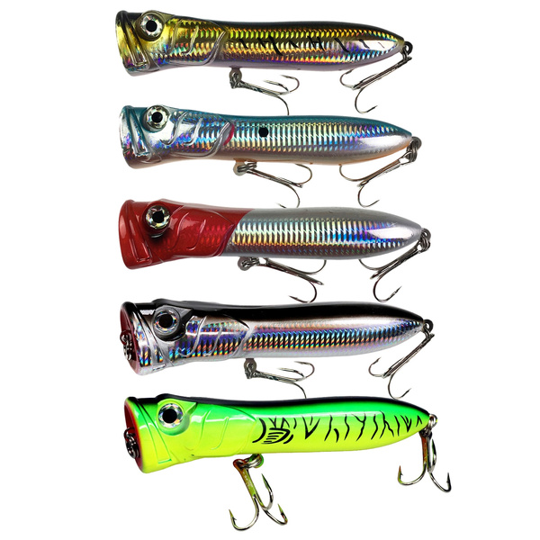 3.7oz Popper Lure Fishing Baits Saltwater Topwater Popper Lures
