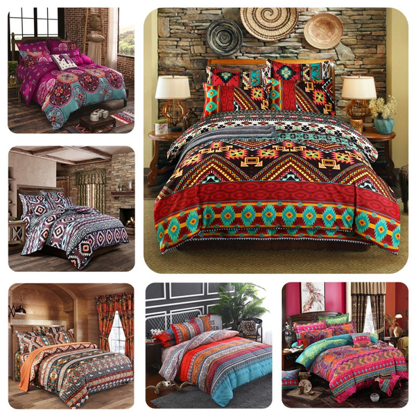 6 Colors Bohemian Aztec Southwestern, Aztec Twin Bed Sheets