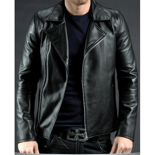 Ghost Rider Nicolas Cage Black Faux Leather Jacket for Men | Buy Now