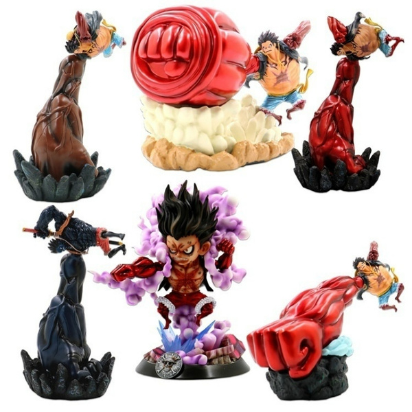 One Piece Monkey D Luffy Gear 4 Fourth Snakeman Giant Hand Form Luffy Gk Figure Statue Collection Model Wish