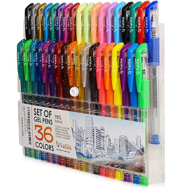 Color Gel Pens - Gel Pens for Kids - Coloring Pens - Gel Pens Set - Pen  Sets for Girls - Spirograph Pens - Pen Art Set - Artist Gel Pens 