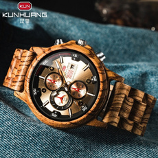 woodenwatch, Chronograph, Men Business Watch, chronographwatch