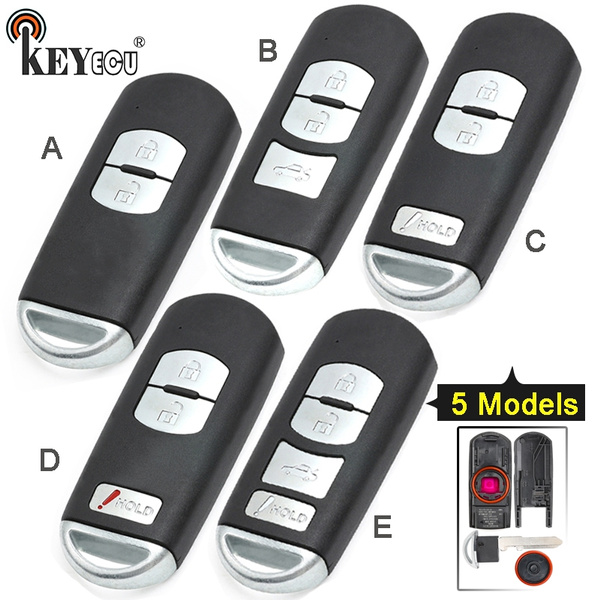 Key Cover for Mazda 2, 3, 6, CX-3, CX-5 2-button Car Key