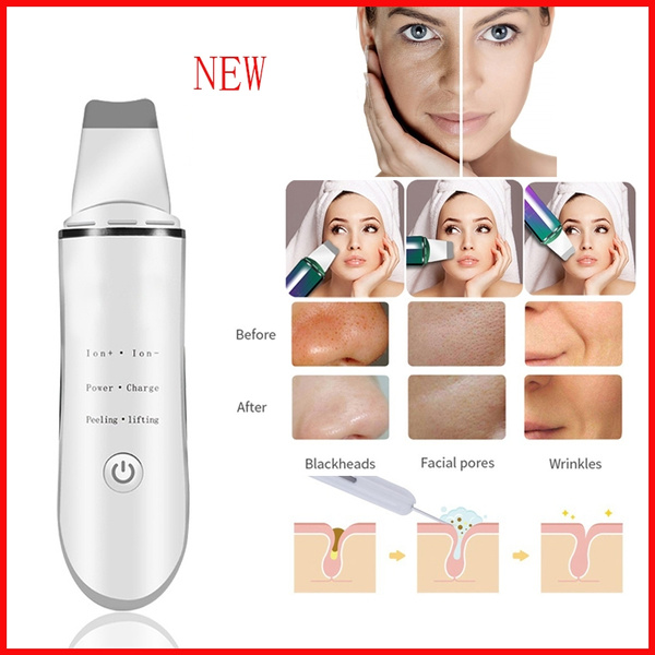 Wonder Sonic Ultrasonic Facial Peeling Lcd Beauty Device Skin