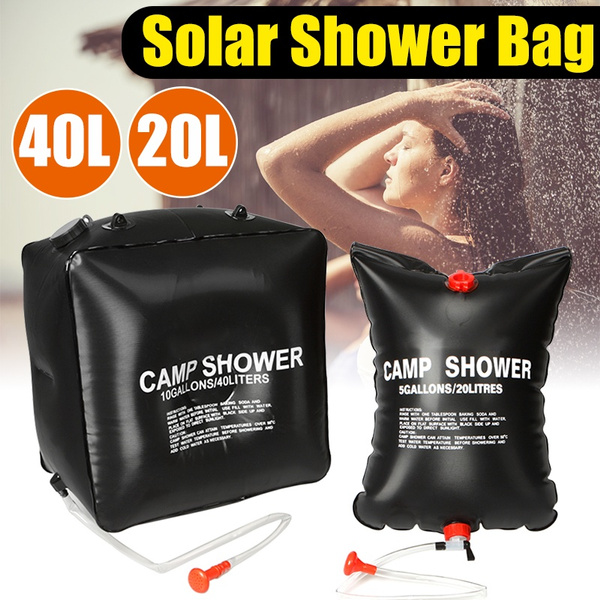 solar heated camp shower Online Sale