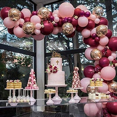 pink, party, balloongarland, Jewelry