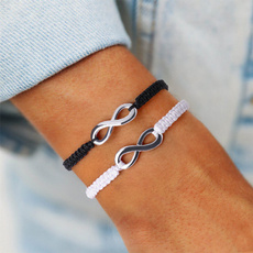 infinity bracelet, bestfriendbracelet, Wristbands, Handmade