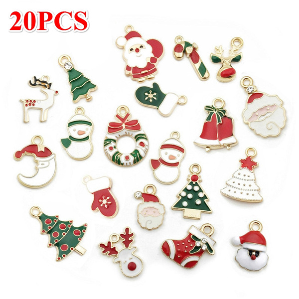 Download 20pcs Set Enamel Alloy Mixed Christmas Charms Pendant Jewelry Diy Craft Making Home Decor Fashion Jewelry Enamel Alloy Mixed Diy Craft Xmas Tree Hanging Bracelet Pendant Christmas Charms Set Wish PSD Mockup Templates