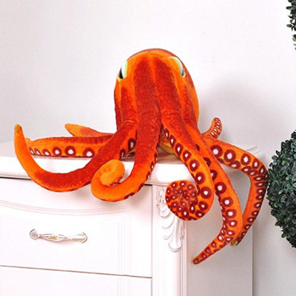 Funny Cute Plush Octopus Toys Seat Cushion Stuffed Toys Squid Pillow 