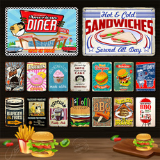 fastfood, Cafe, Restaurant, Vintage