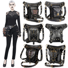 Goth, fashionaccesorie, waistbagpack, gothic