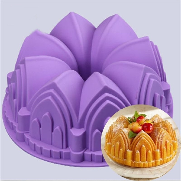 Silicone Cake Mold 3D Dessert Cake Pan Cake Mould Silicone Bakeware