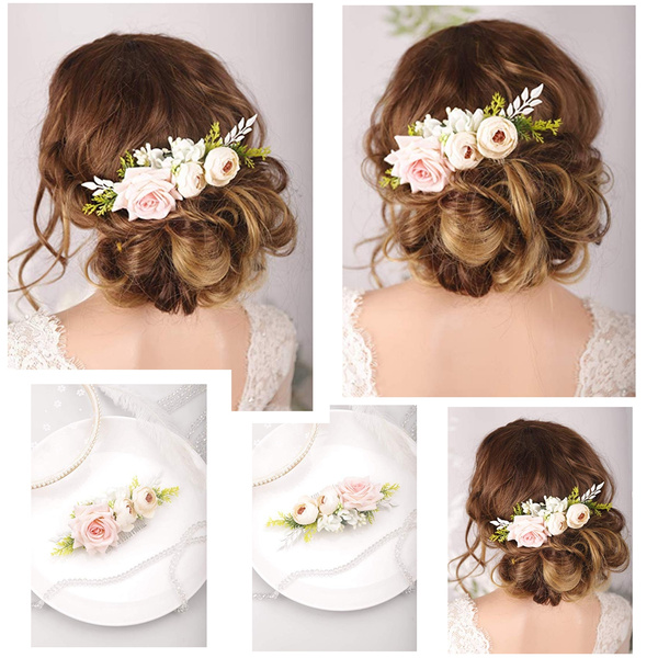 MARION | floral bridal headpiece