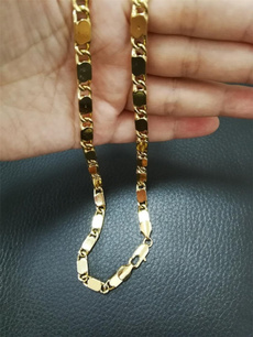 goldplated, Chain Necklace, neckwear, Jewelry