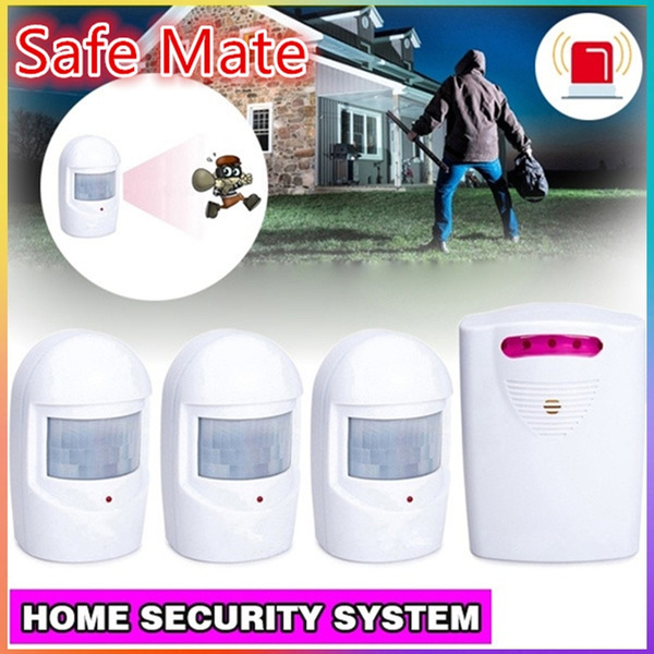Safe Mate Home Security Motion Detector, Wireless Motion Alarm