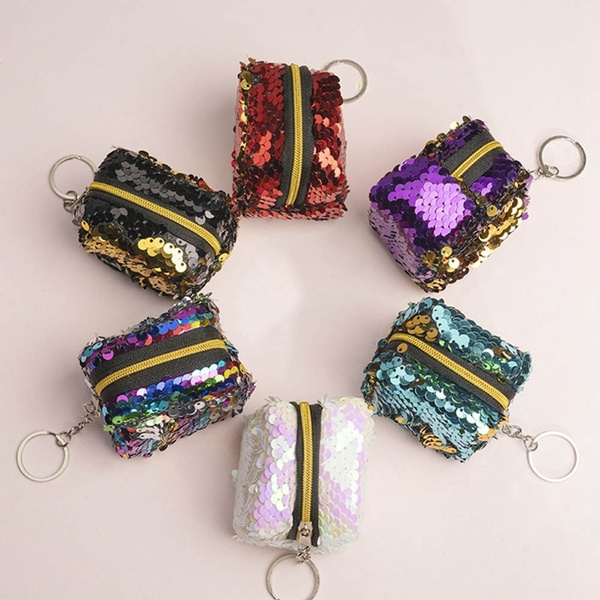 Glitter hot sale coin purse