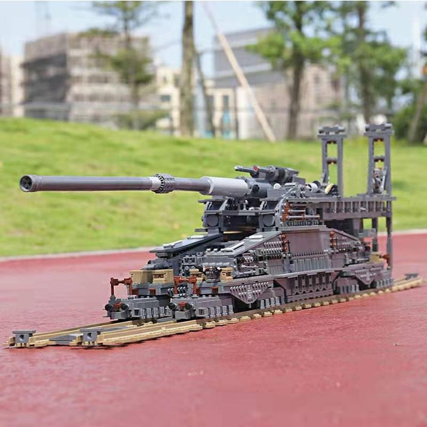 KY10005Cannon Cannon Main Battle Tank Model Building Blocks Toys
