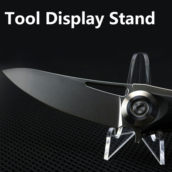 Tool Display Stand Knife Holder Acrylic Folding Knife Holder Storage Tool Place The Small Knife