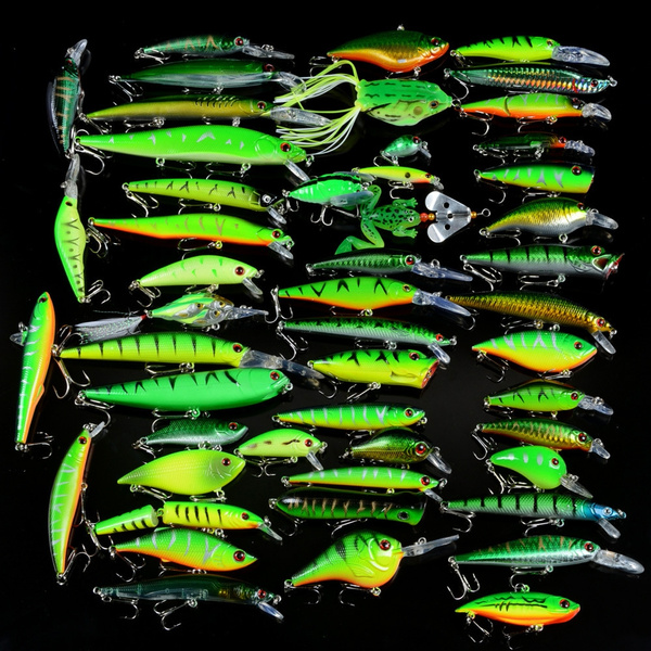 bass fishing lure set