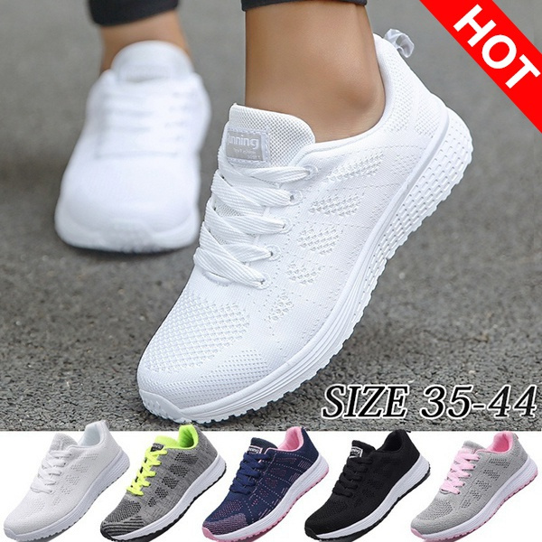 Womens Shoes Fashion Breathable Sports Shoes Light Running Shoes deportivas mujer | Wish